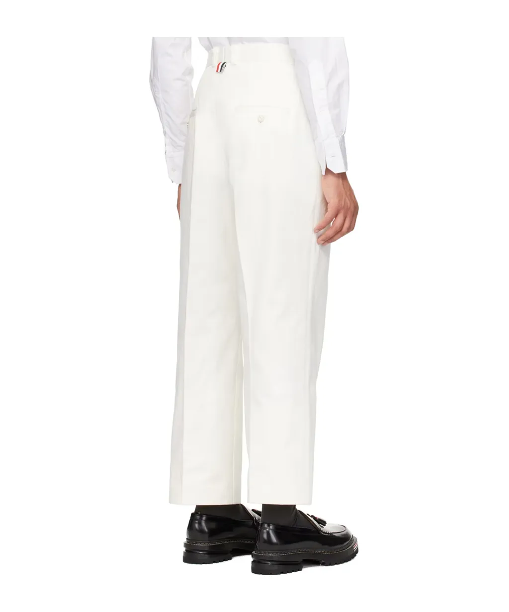 Straight Leg Tailored Trousers