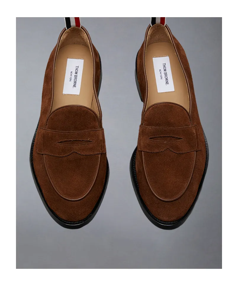 Rwb Striped Varsity Penny Loafers