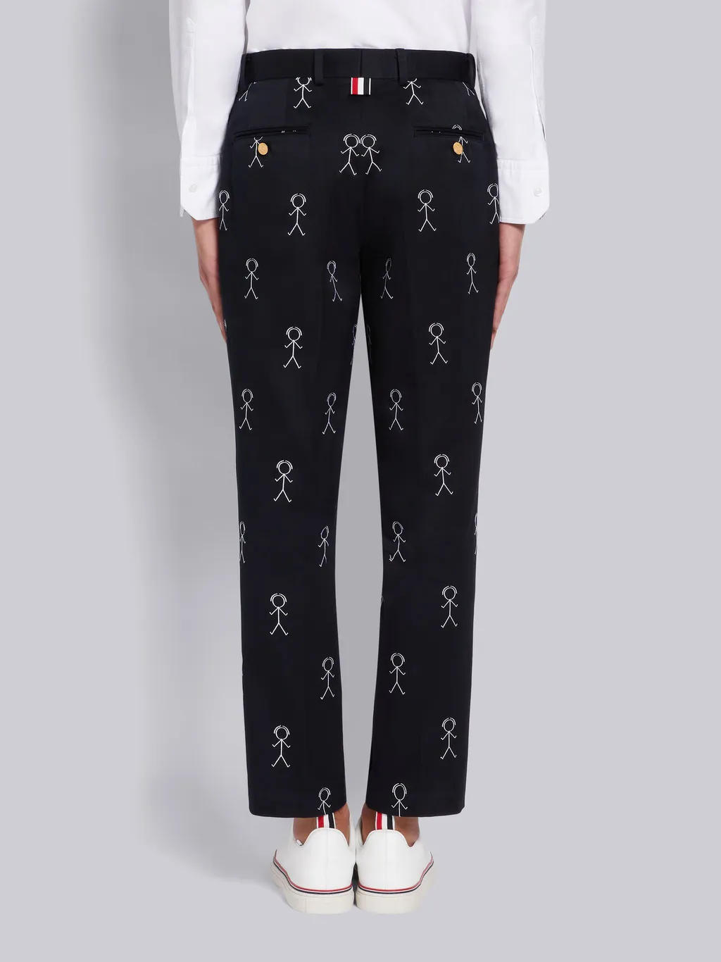 Logo Details Casual Pants