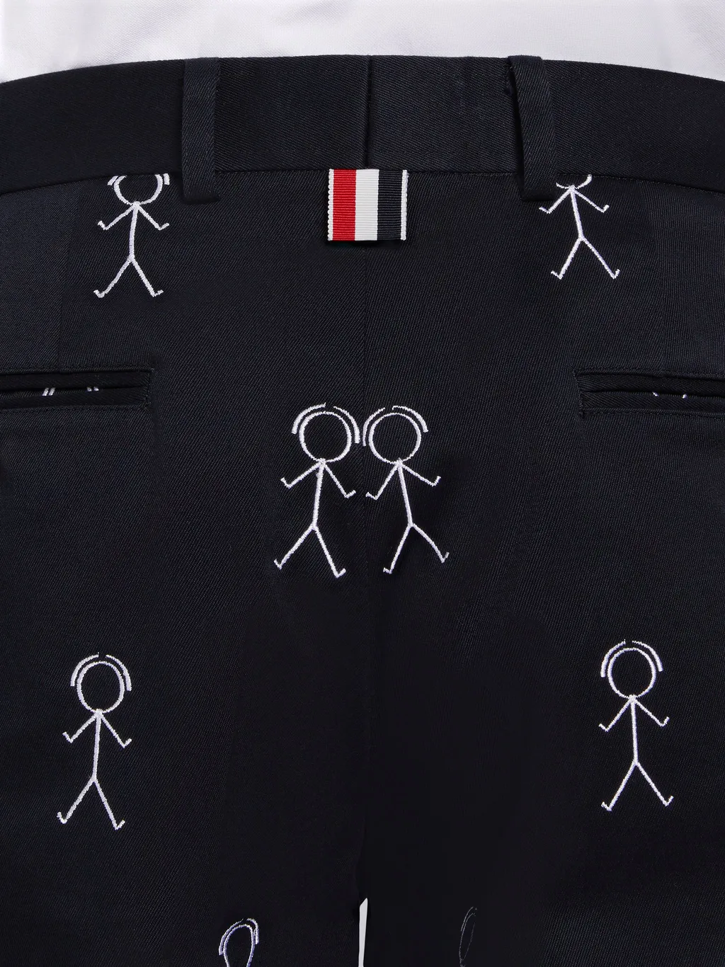 Logo Details Casual Pants