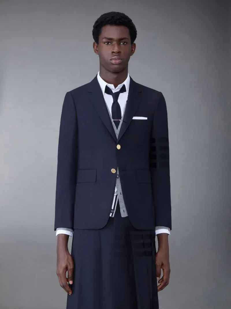 4-Bar Button-Up Sport Jacket