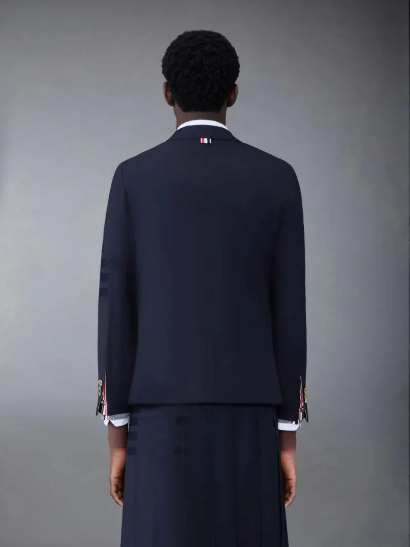 4-Bar Button-Up Sport Jacket
