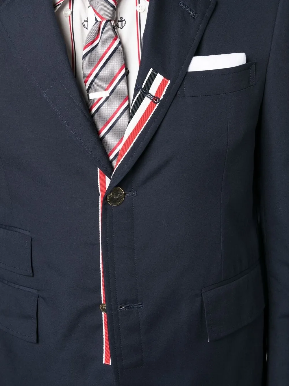 Single-Breasted Tailored Blazer