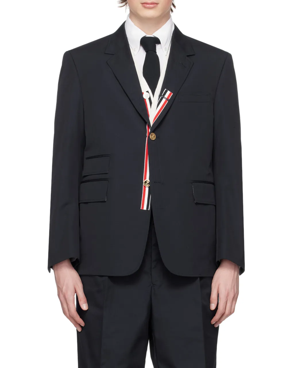 Single-Breasted Tailored Blazer