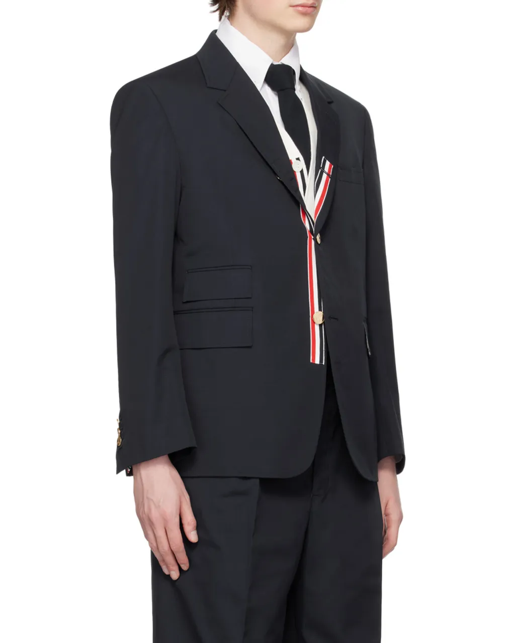 Single-Breasted Tailored Blazer