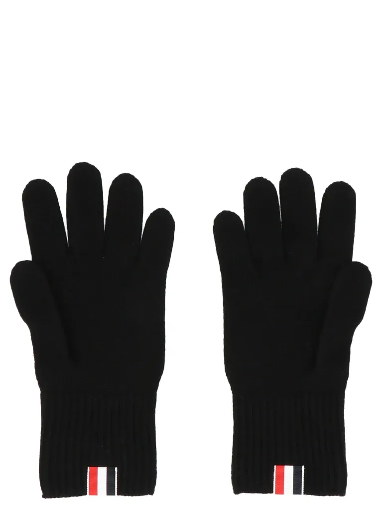 Rwb-Stripe Merino Wool Gloves
