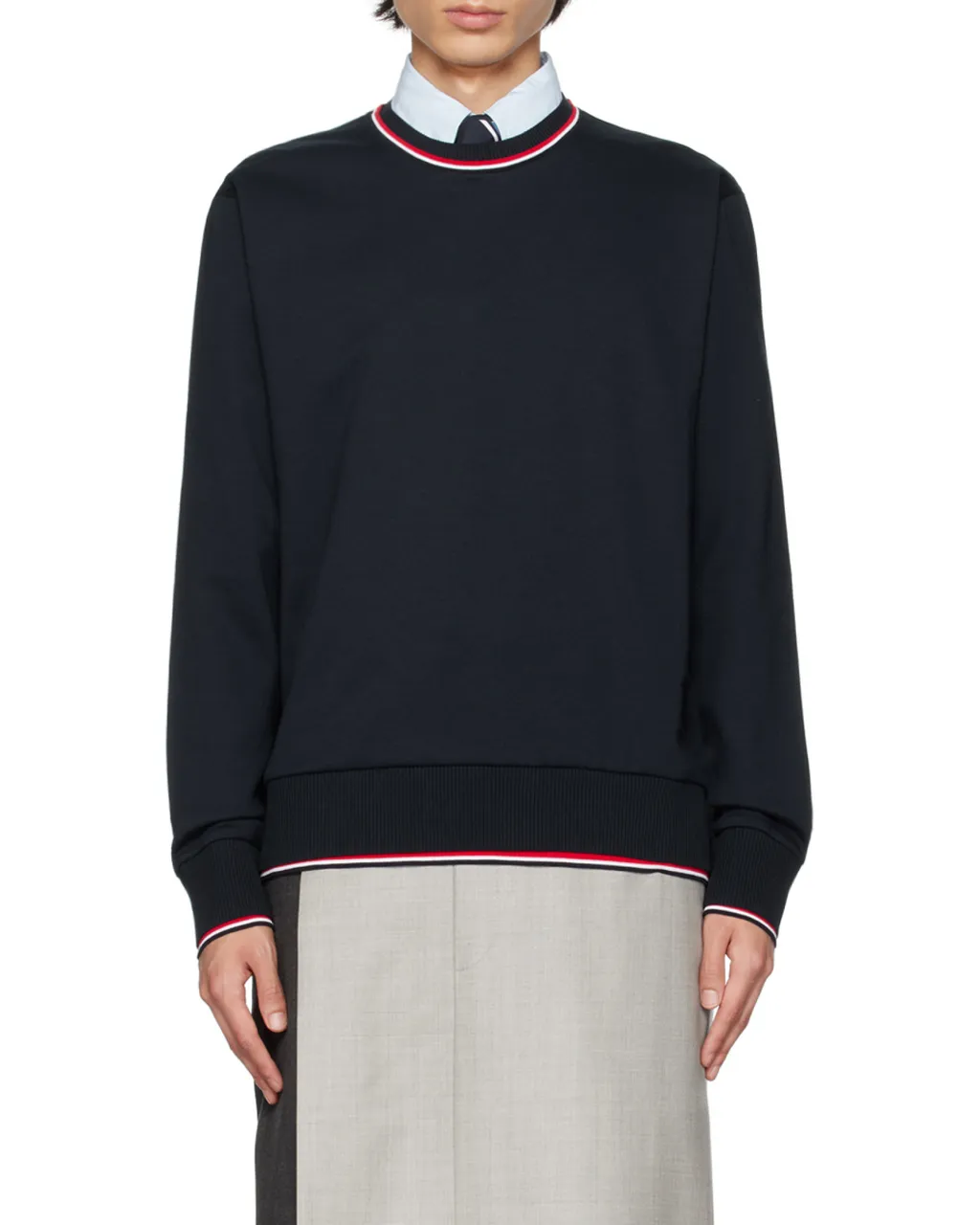 Long-Sleeved Crewneck Sweater