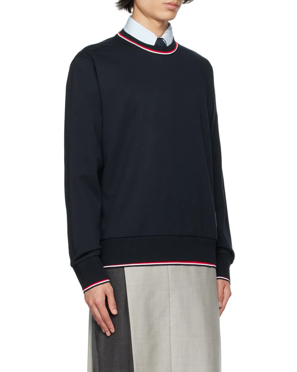 Long-Sleeved Crewneck Sweater