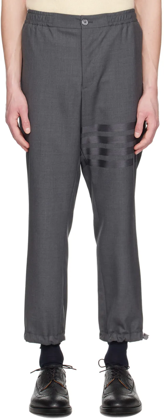 Cropped Tailored Trousers