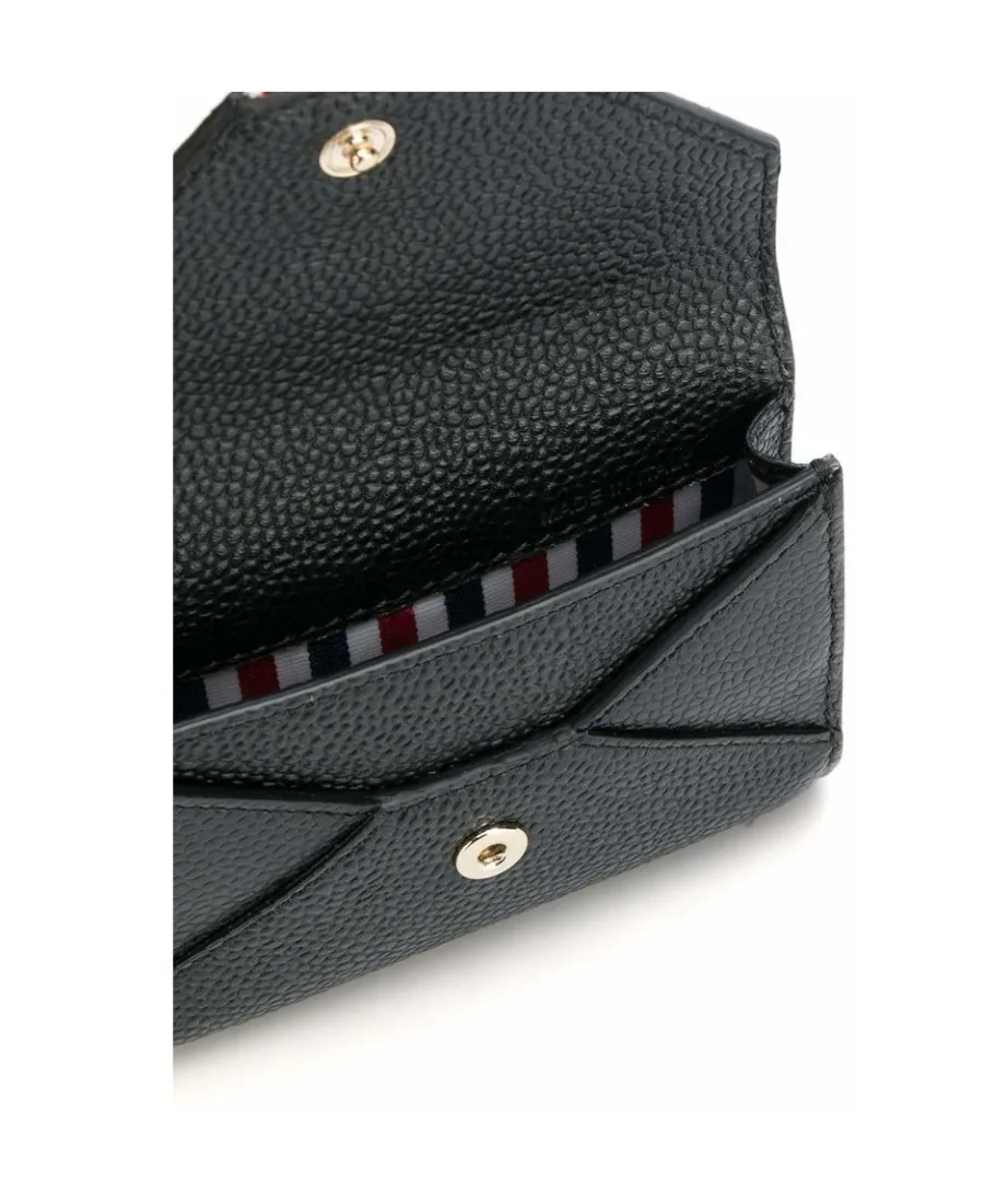 Stripe Detailed Envelope Card Case