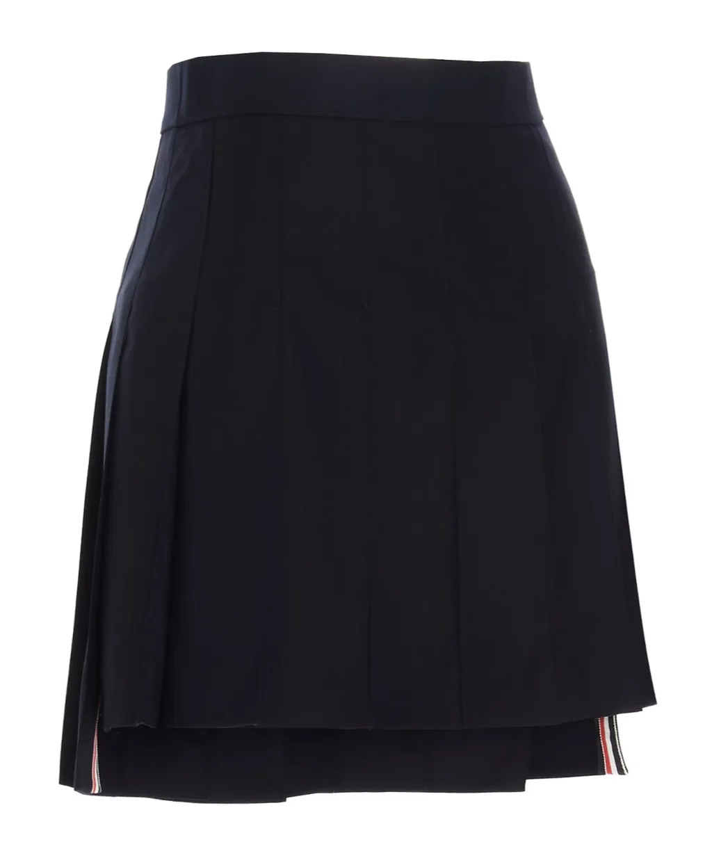 Pleated Mini Skirt