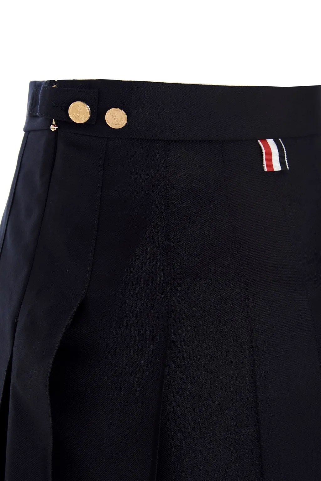Pleated Mini Skirt