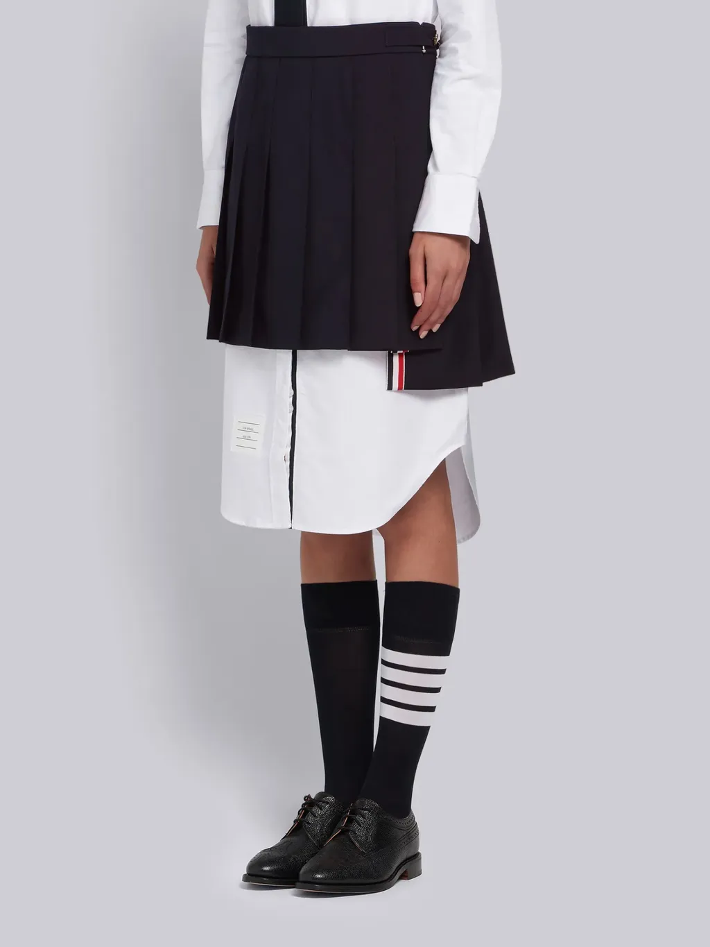 Pleated Mini Skirt