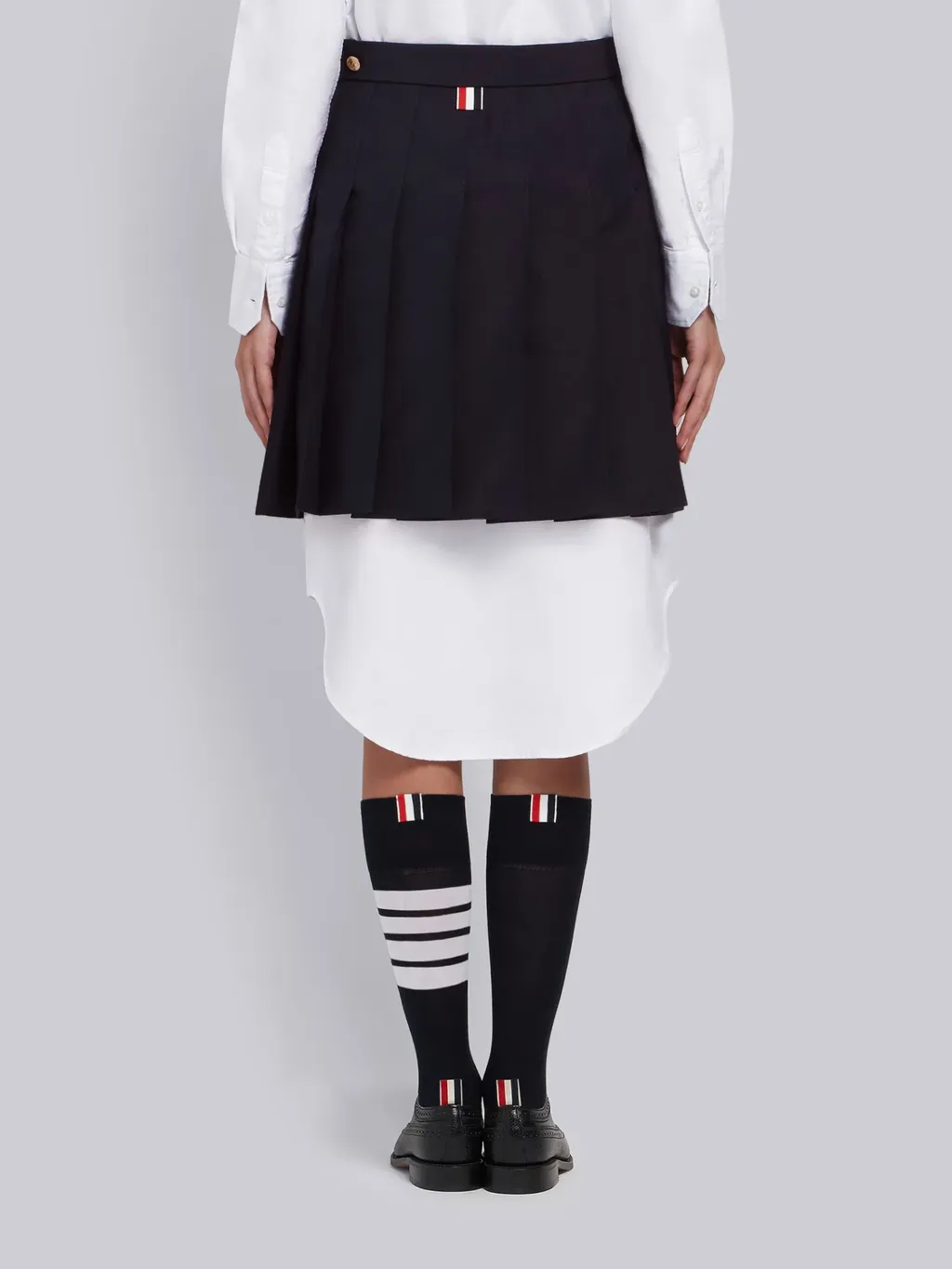 Pleated Mini Skirt