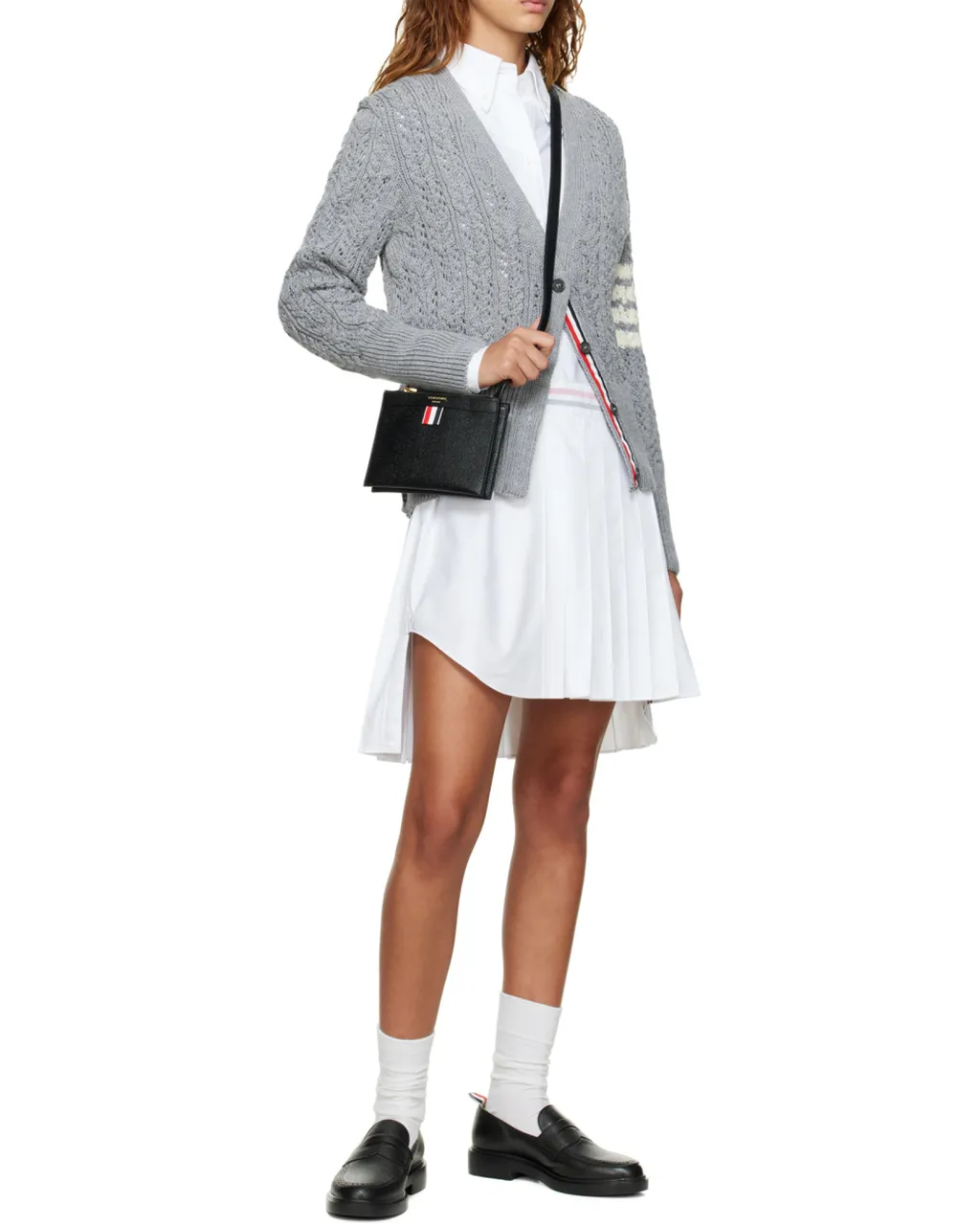 Rwb Tab Zipped Crossbody Bag