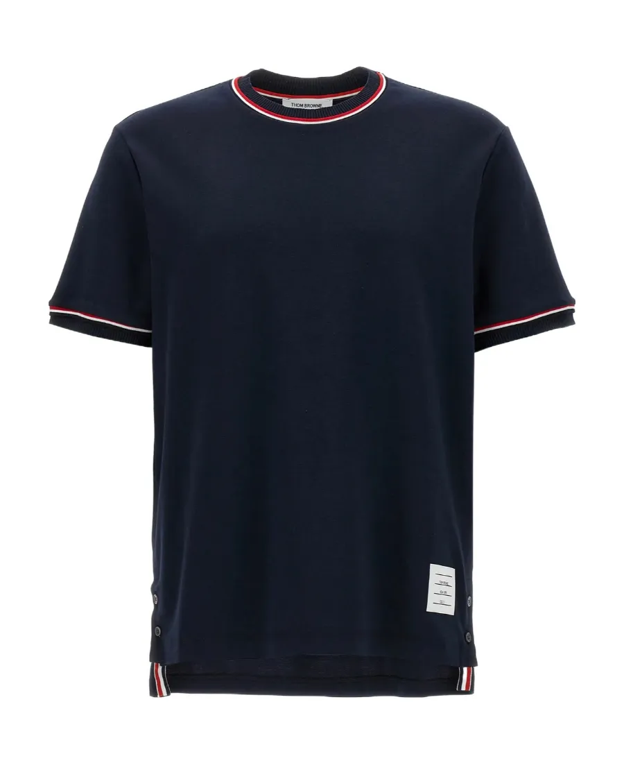Logo Patch Crewneck T-Shirt