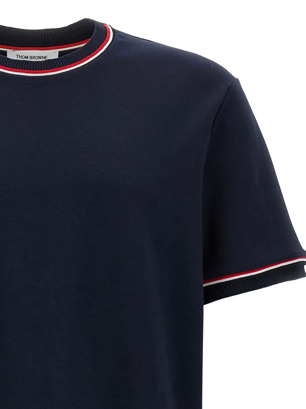 Logo Patch Crewneck T-Shirt