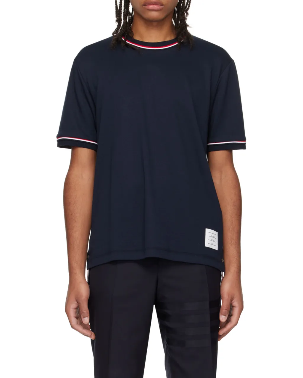 Logo Patch Crewneck T-Shirt