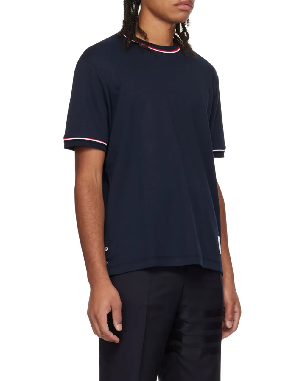 Logo Patch Crewneck T-Shirt