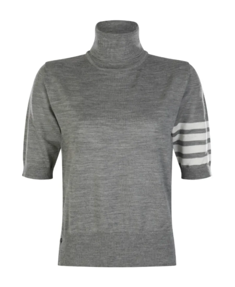Roll Neck Knitted Jumper