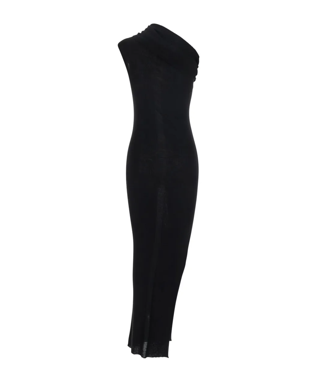 Athena One-Shoulder Midi Dress