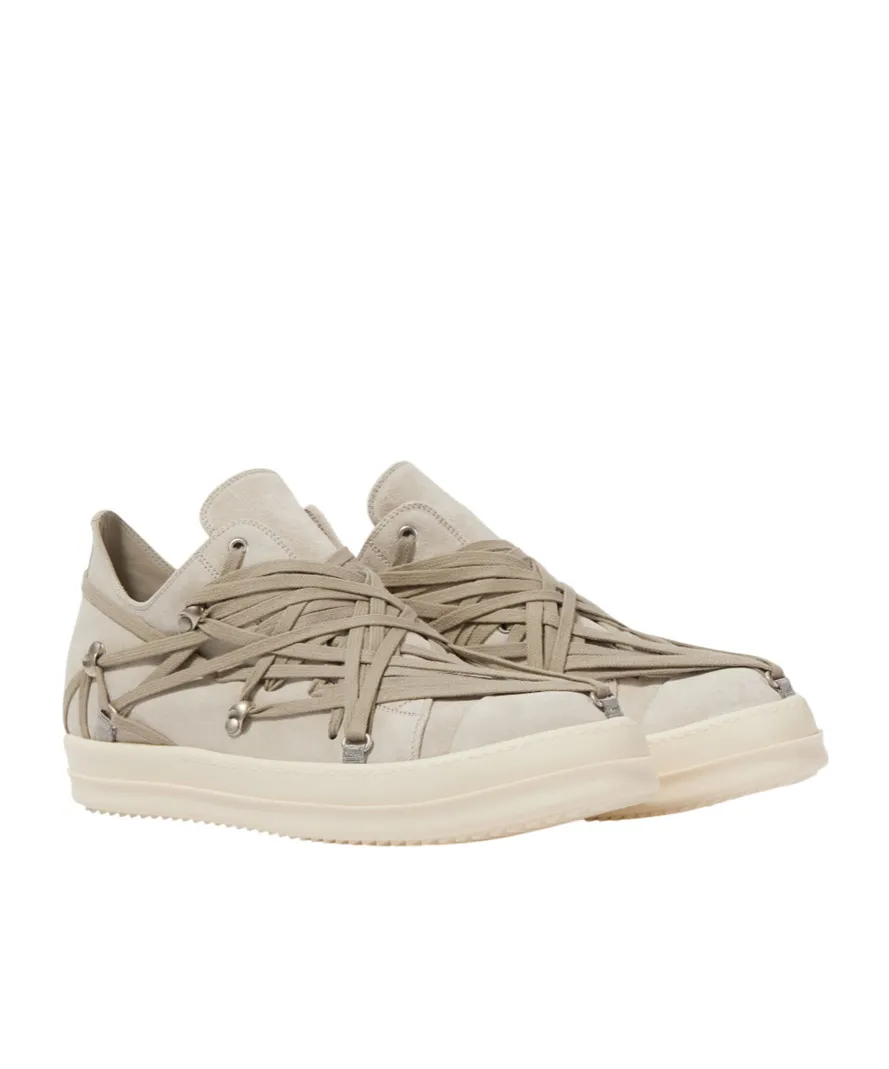 Lace-Up Low-Cut Sneakers