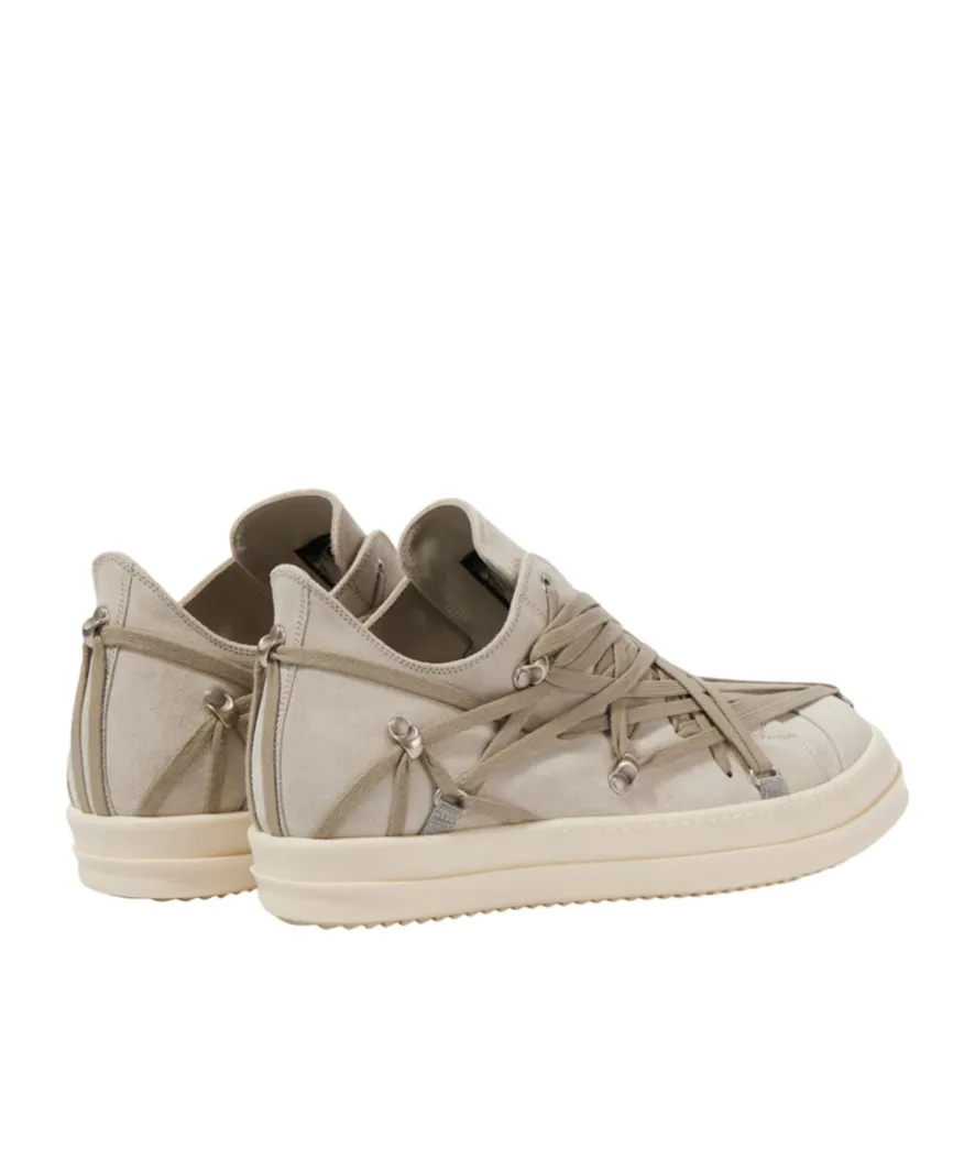 Lace-Up Low-Cut Sneakers