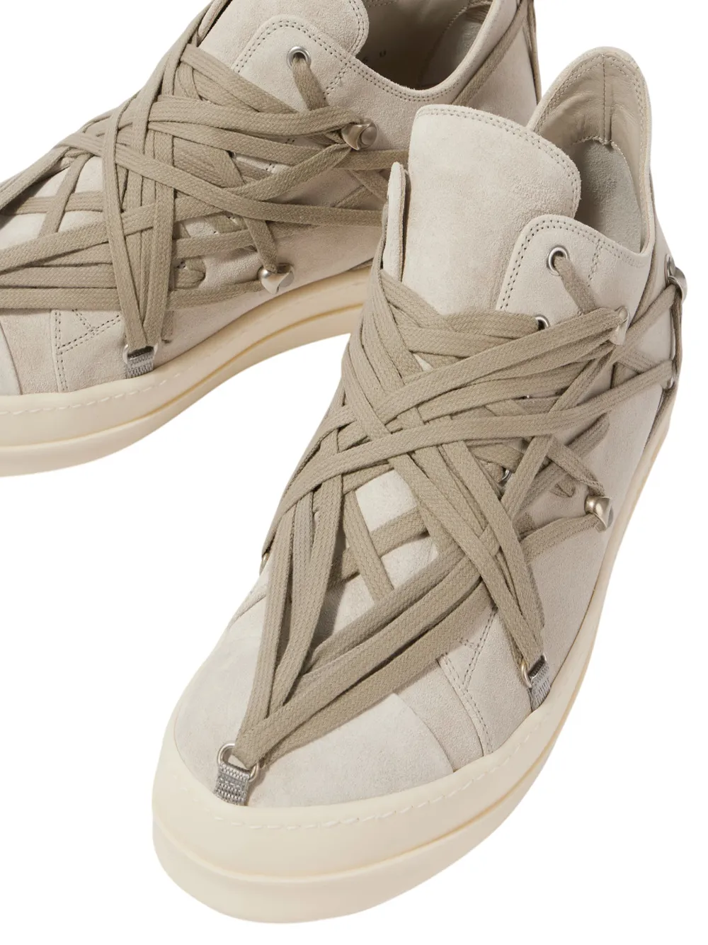 Lace-Up Low-Cut Sneakers