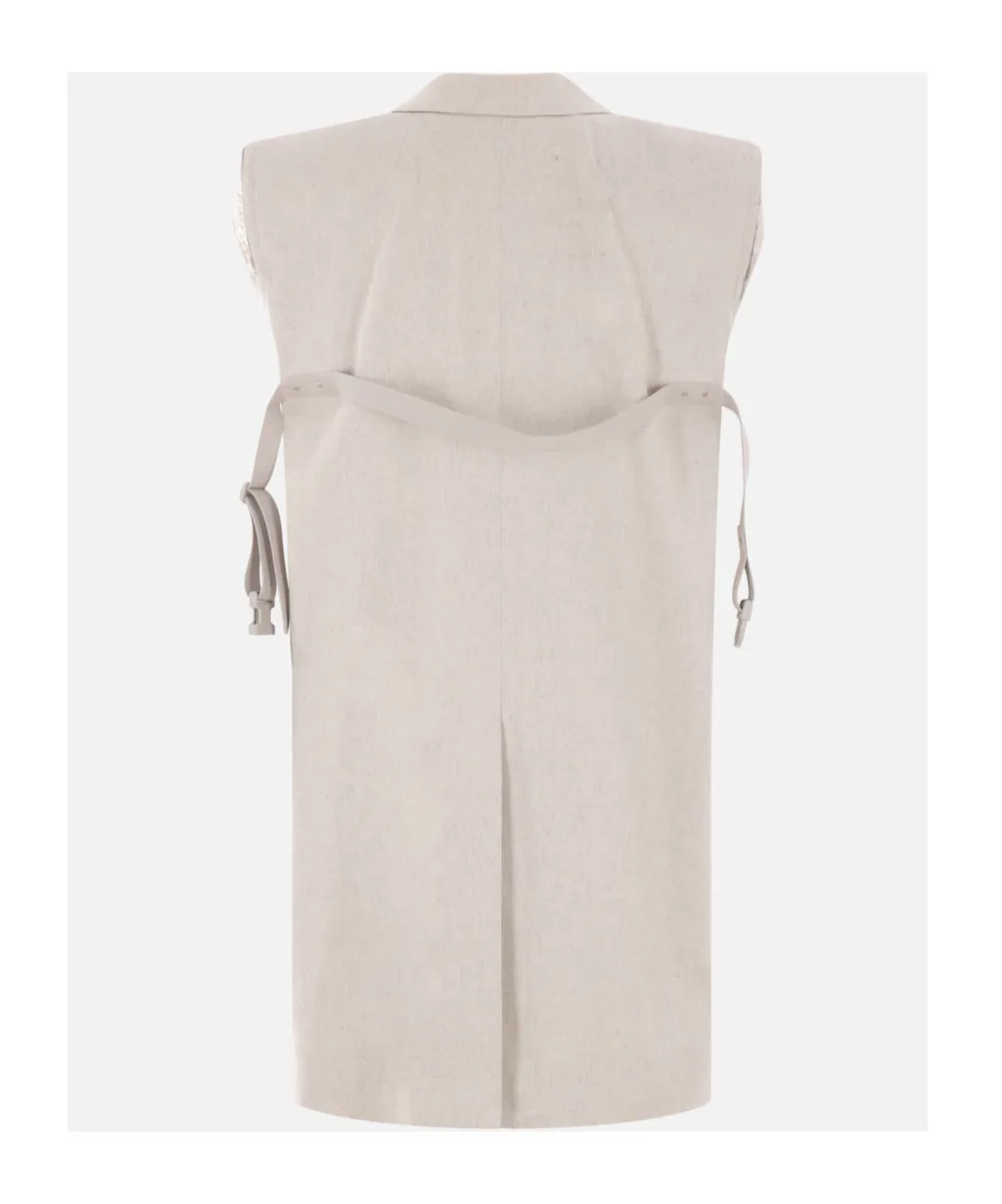 Hollywood Dirt Tailored Sleeveless Waistcoat