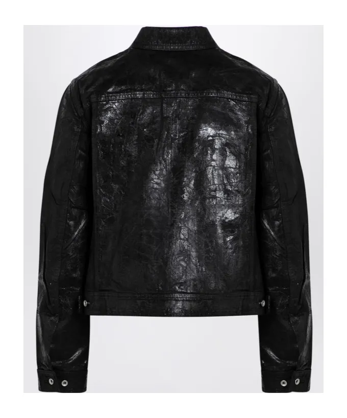 Long-Sleeved Denim Jacket
