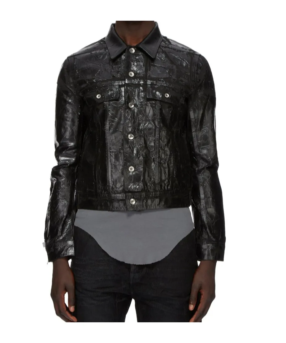 Long-Sleeved Denim Jacket