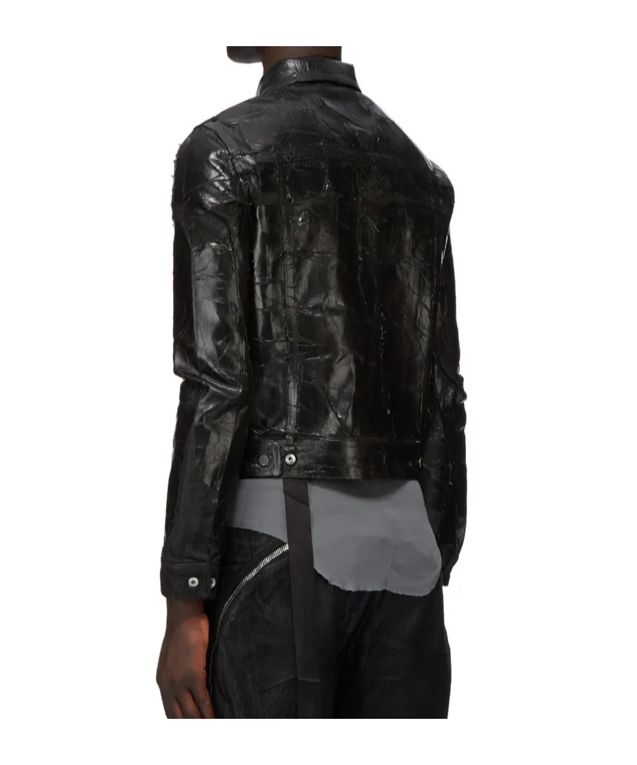 Long-Sleeved Denim Jacket