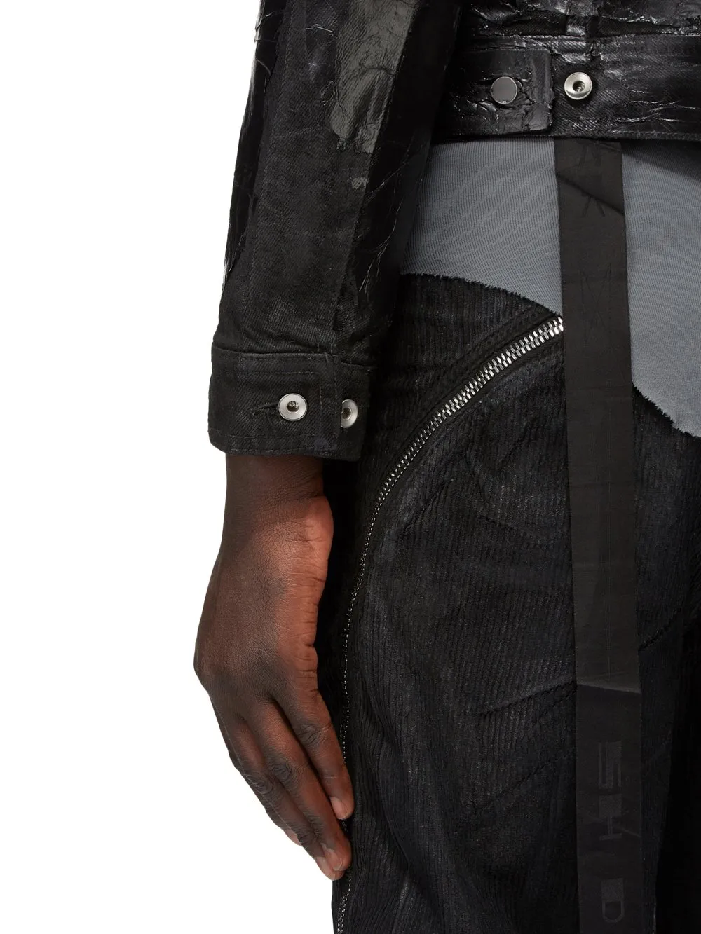 Long-Sleeved Denim Jacket