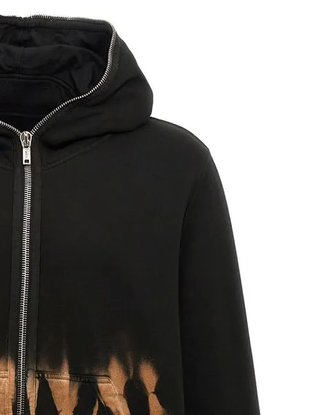 Jumbo Gimp Zipped Hoodie