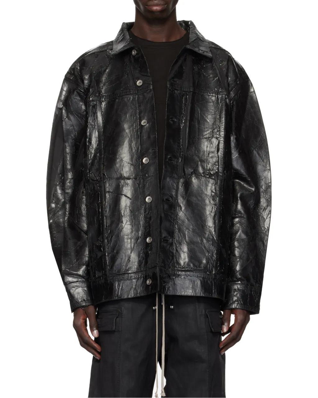Oversized Buttoned Jacket