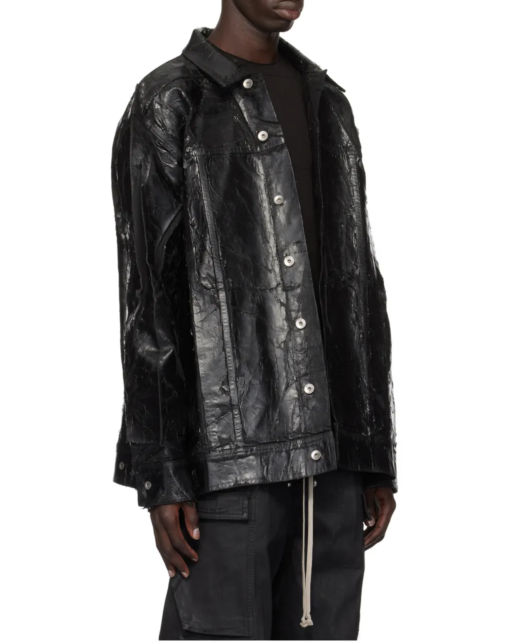 Oversized Buttoned Jacket
