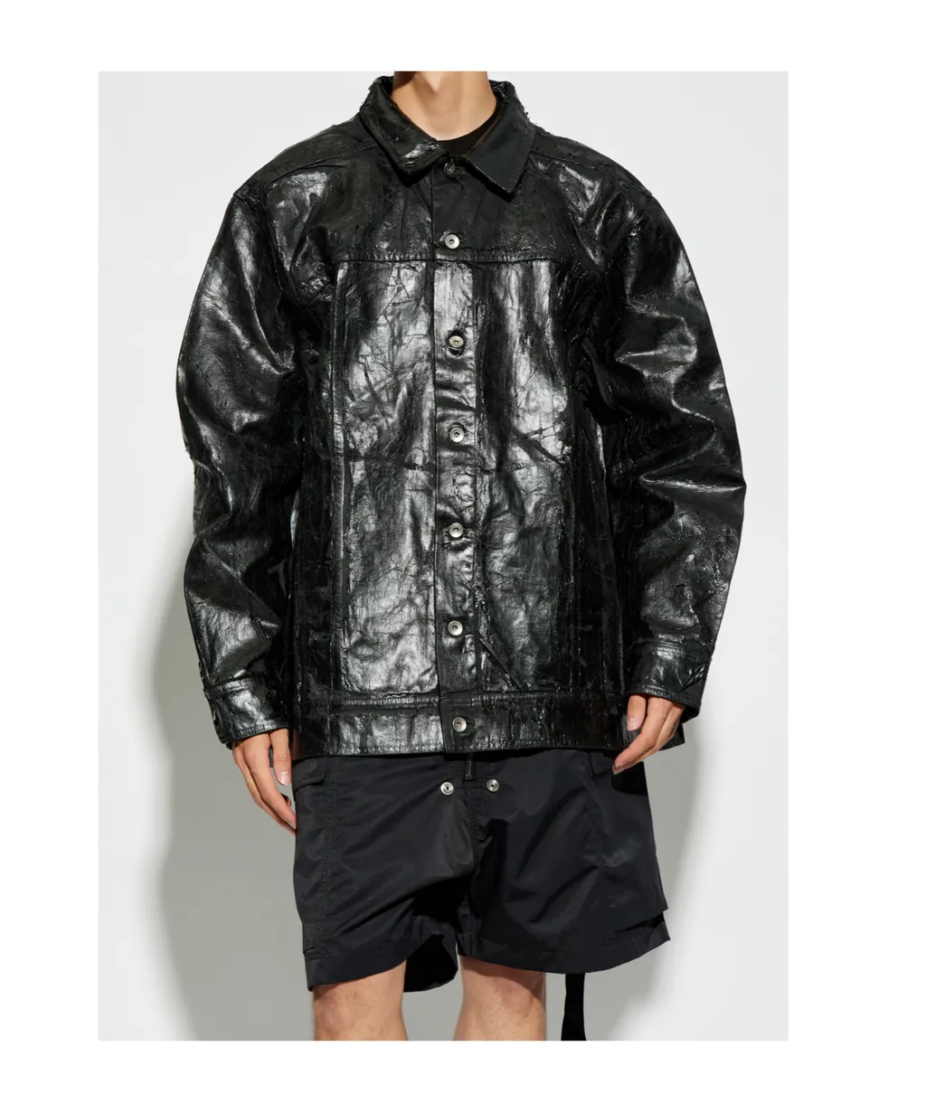 Oversized Buttoned Jacket