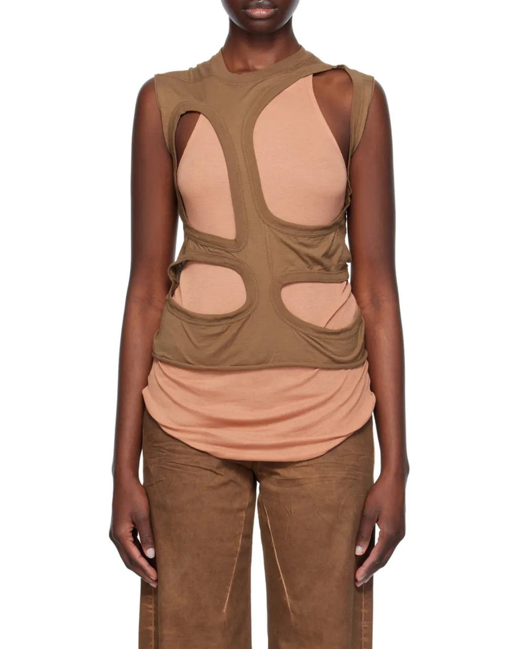 Hollowed-Out Vest