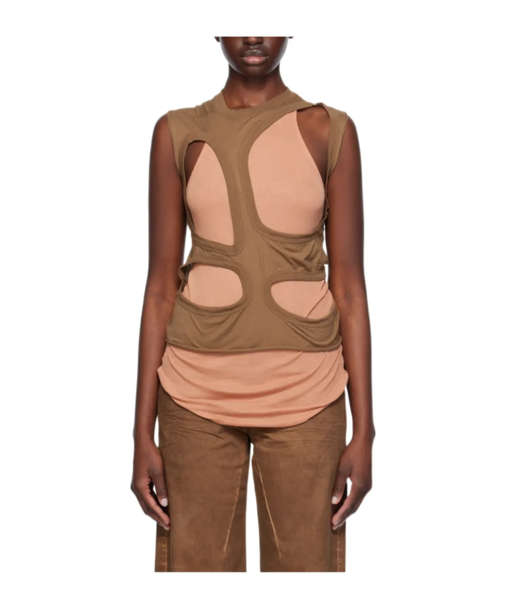 Hollowed-Out Vest