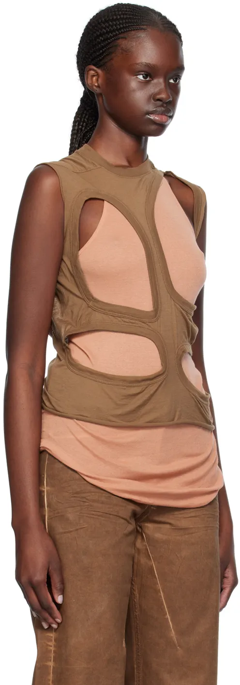 Hollowed-Out Vest