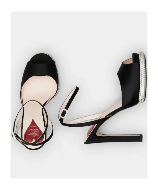 Viv' Choc Strass Platform Sandals