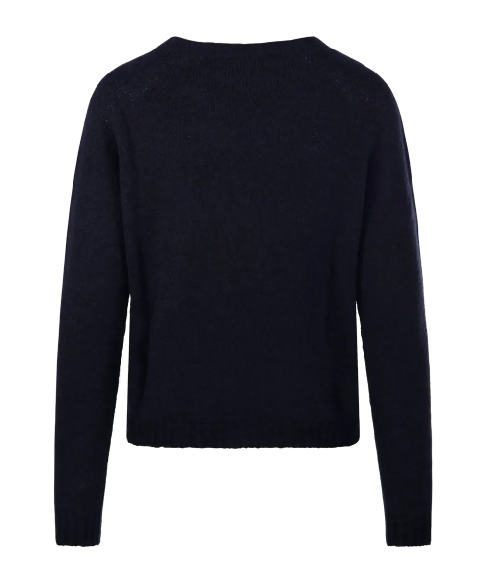 Mock-Neck Cashmere Sweater