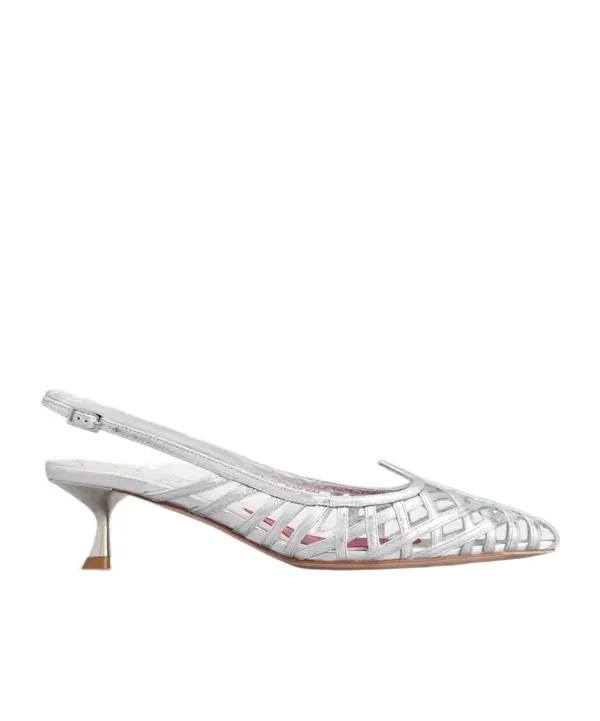 Multistrap Slingback Pumps