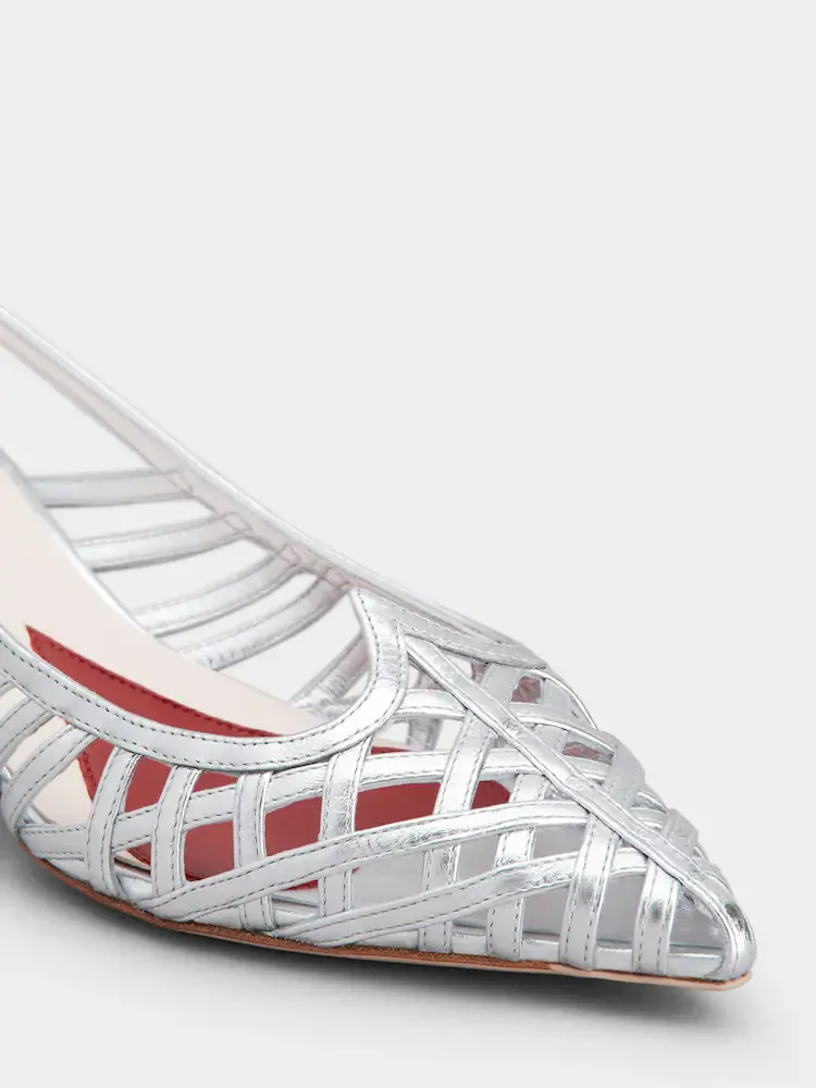 Multistrap Slingback Pumps
