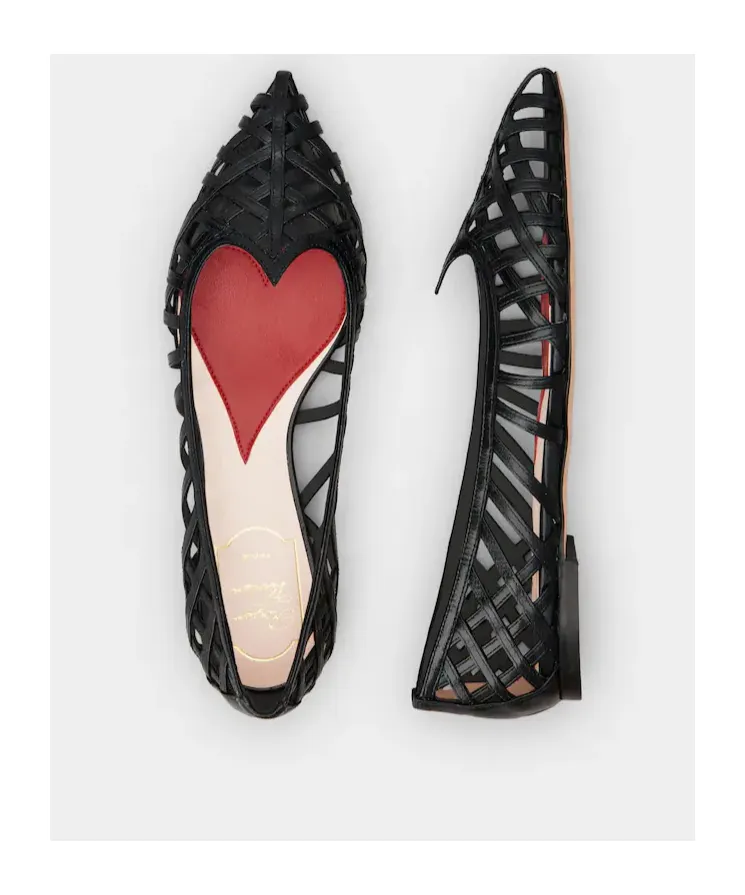 I Love Vivier Multistrap Ballerinas