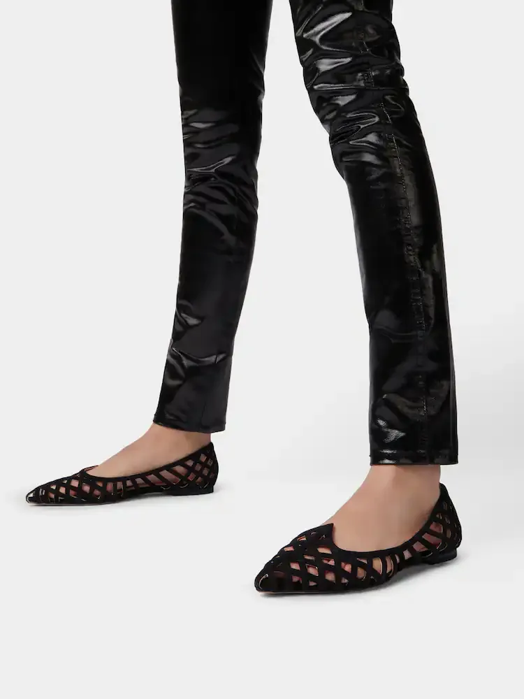 I Love Vivier Multistrap Ballerinas