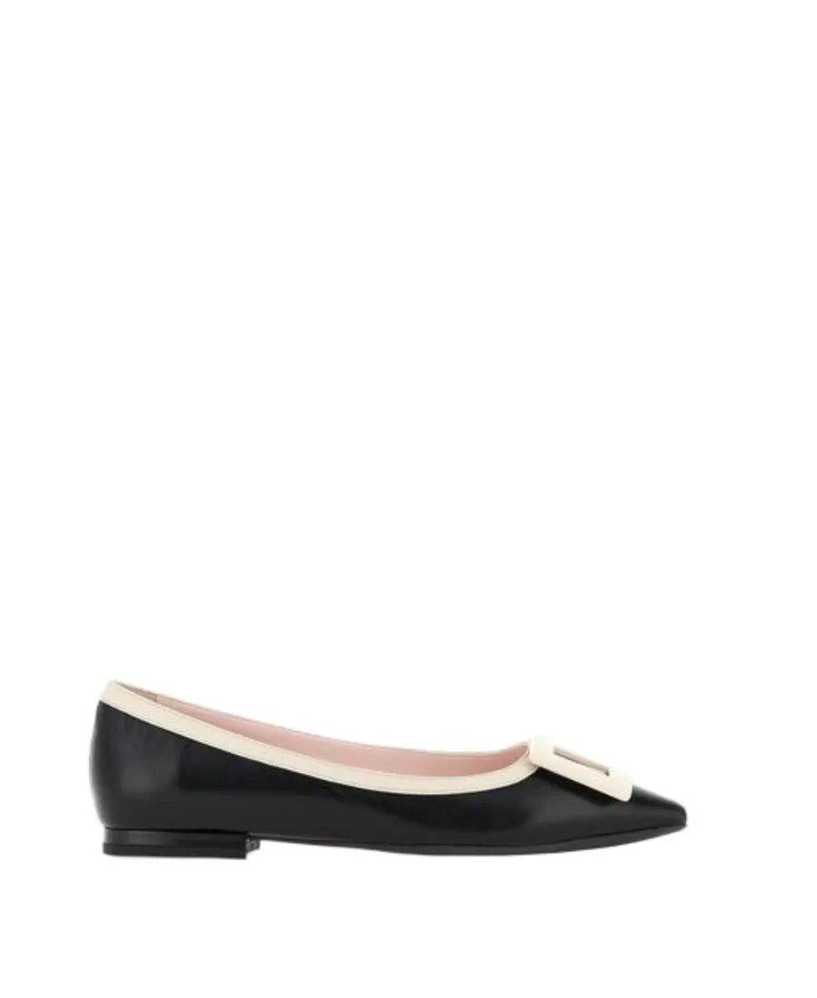 Gommettine Pointed Toe Ballerinas