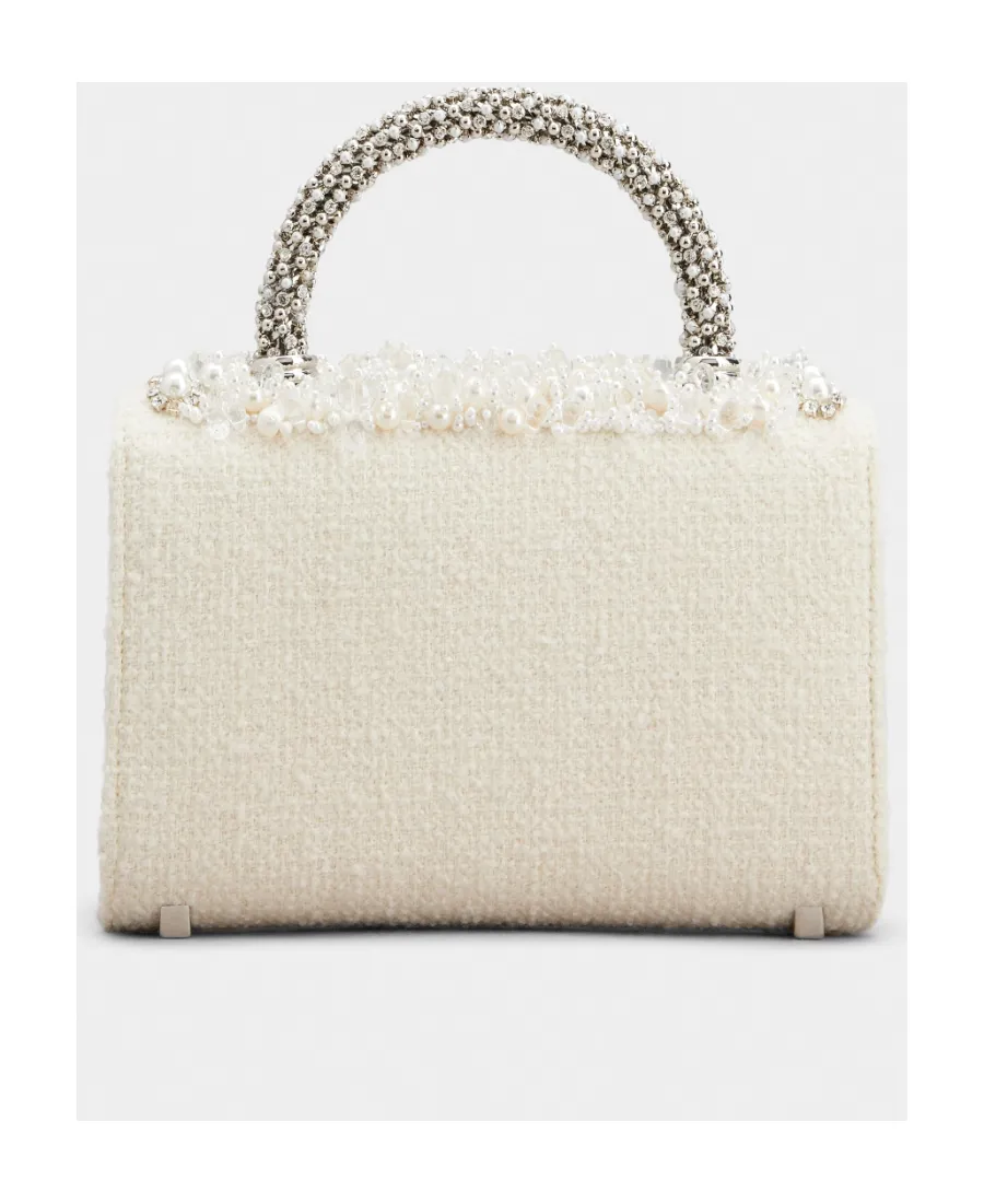 Flower Strass Pearl Mini Buckle Jewel Clutch Bag