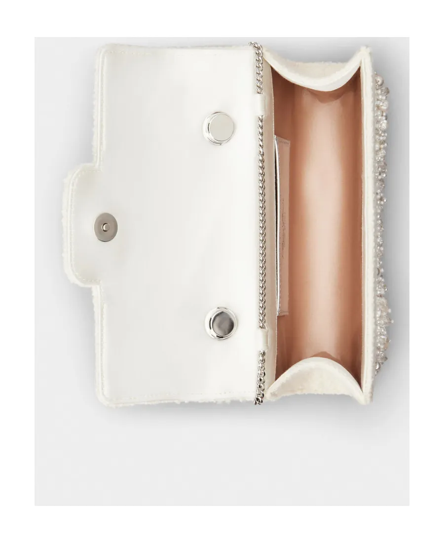 Flower Strass Pearl Mini Buckle Jewel Clutch Bag