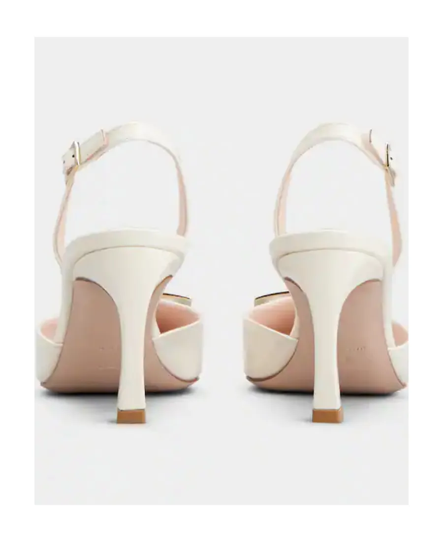 Trompette Buckle Slingback Pumps